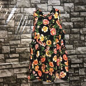 Spense Floral Blouse Sleeveless Size Small